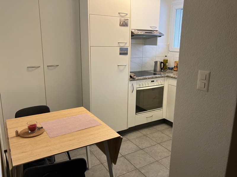 1.5-room apartment (40 sqm) next to Kreuzplatz - 10 min walk to Stadelhofen (6)