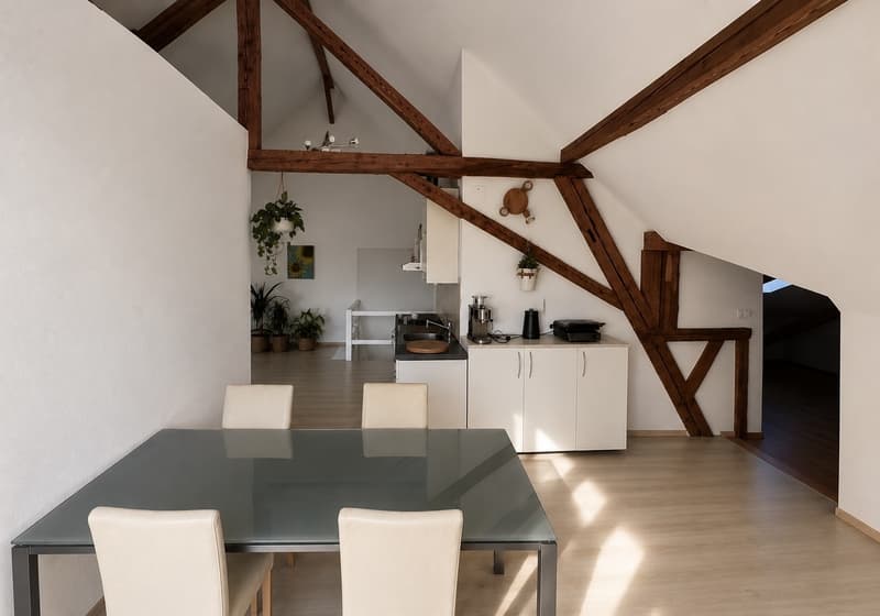 110 m² Dachwohnung in Fischbach-Göslikon ab 01.11. (2)