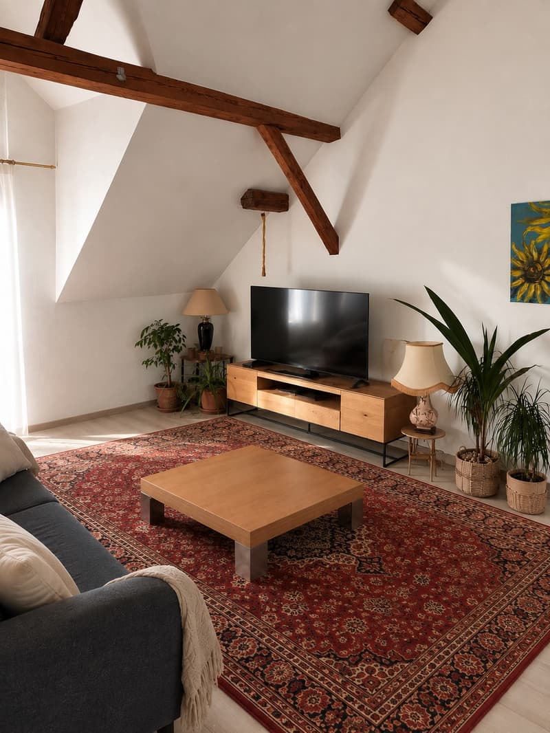 110 m² Dachwohnung in Fischbach-Göslikon ab 01.11. (1)