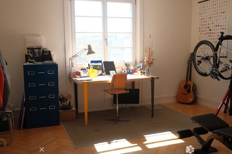 Stilvolle möblierte 3-Zi Altbauwohnung mit Balkon & Homeoffice (JuliSept) (2)