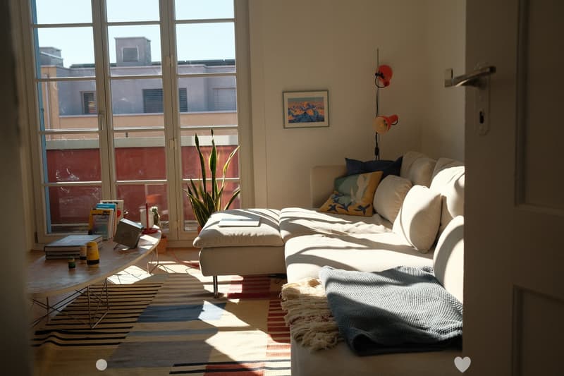 Stilvolle möblierte 3-Zi Altbauwohnung mit Balkon & Homeoffice (JuliSept) (1)