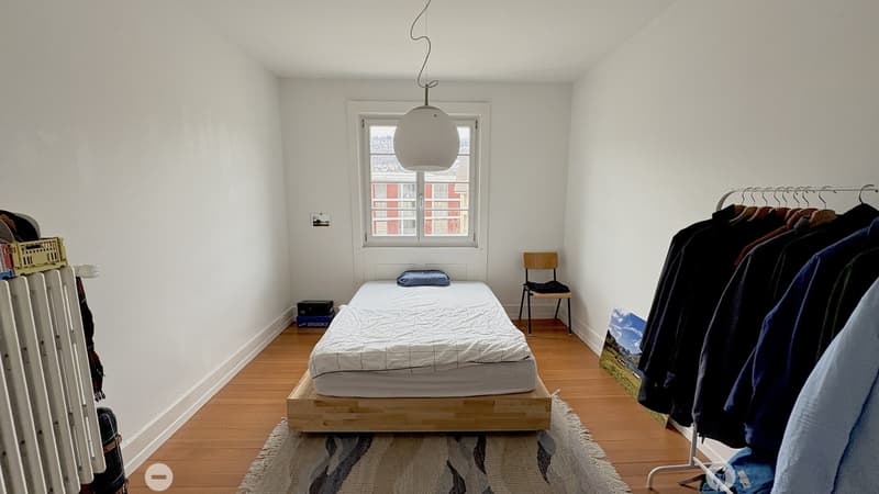 Stilvolle möblierte 3-Zi Altbauwohnung mit Balkon & Homeoffice (JuliSept) (4)