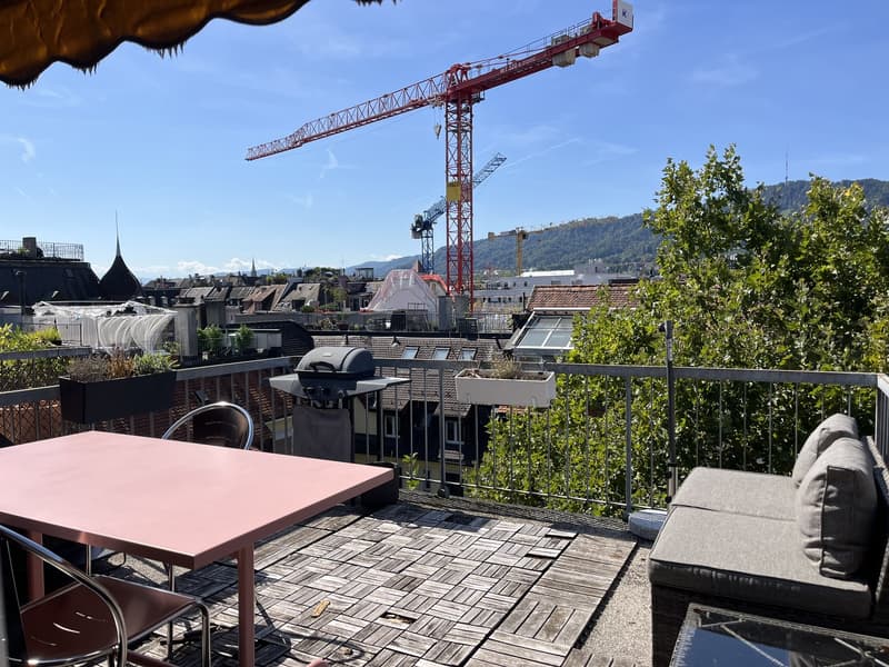 Furnished long term sublet in Lochergut (5)