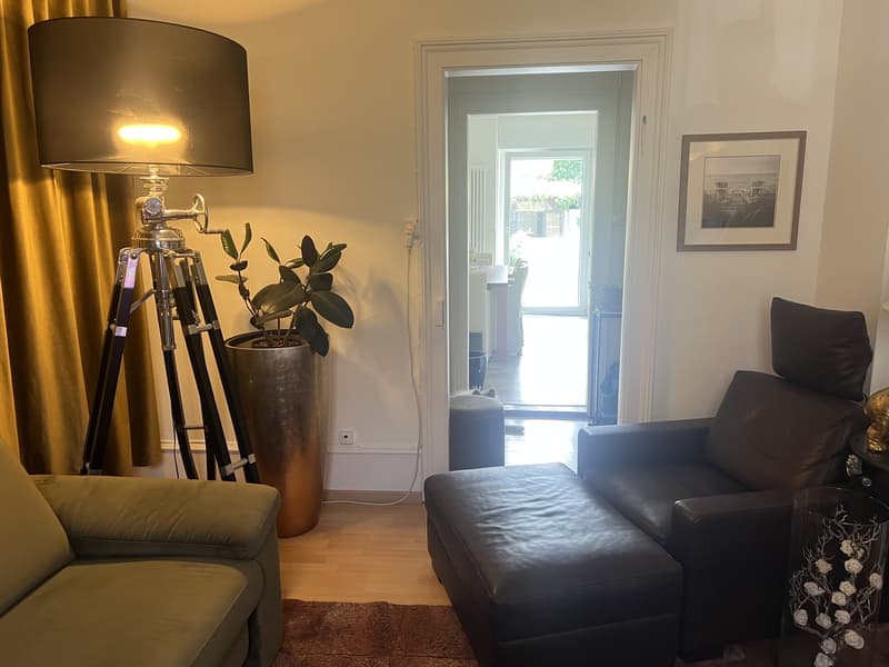 Sehr ruhige Garten 3 1/2 Wohnung im EG nur wenige Min. zu Fuss an Rhein (4)