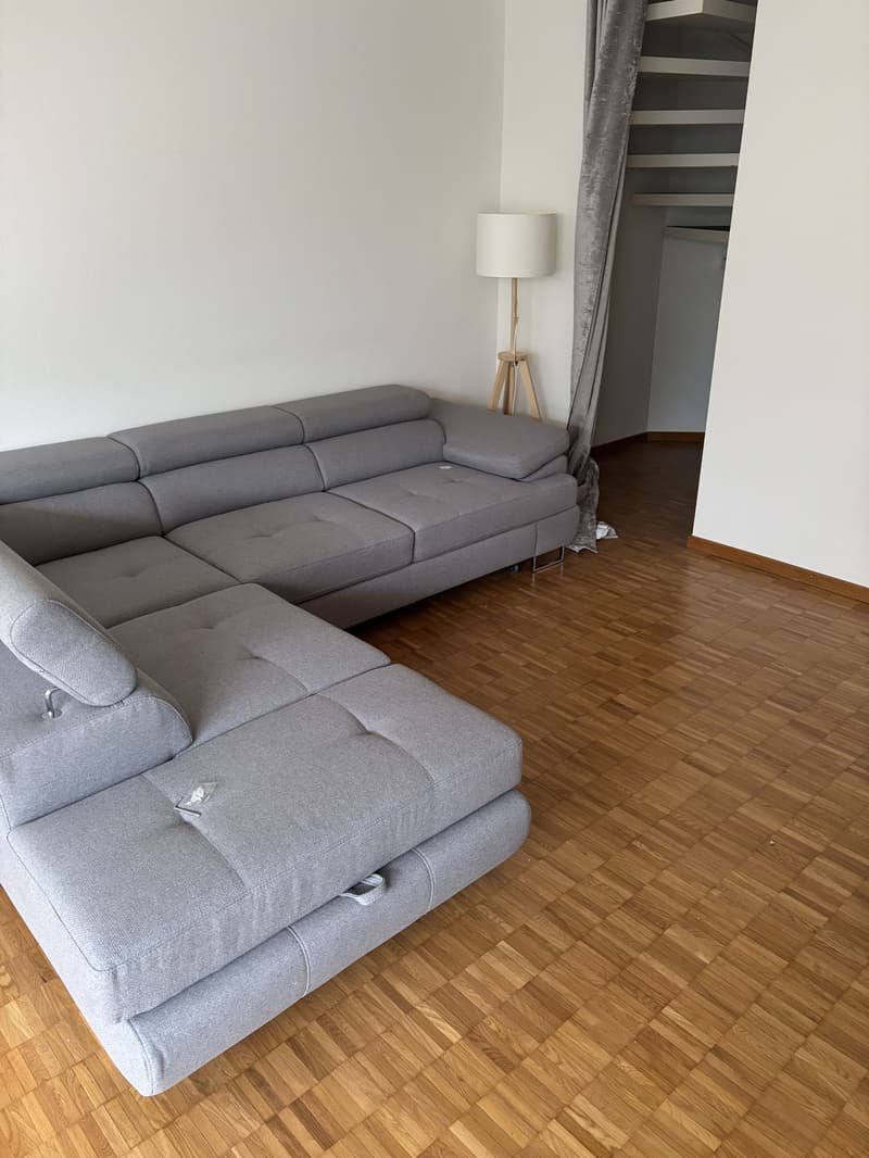 Couch im Wohnzimmer