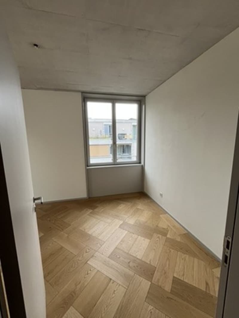Unbefristete Untervermietung einer hellen 3.5-Zimmer-Wohnung an zentraler Lage mit Blick ins Grüne, unmöbliert oder teilmöbliert (4)