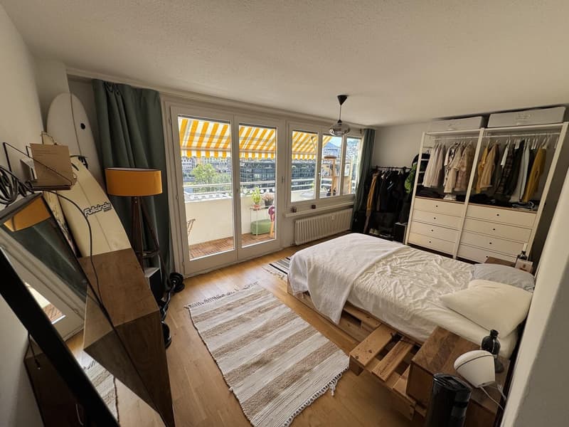 Helle 4.5-Zimmer-Wohnung mit Balkon und schöner Aussicht in Luzern (5)