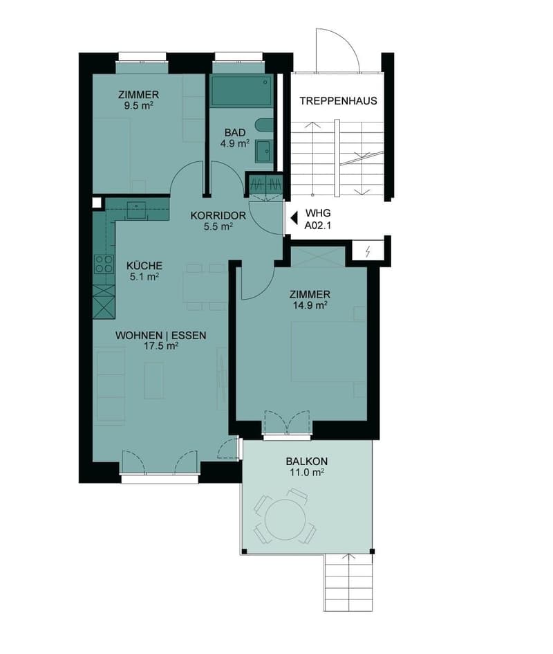 3 Zimmer Wohnung in Dietikon (2)