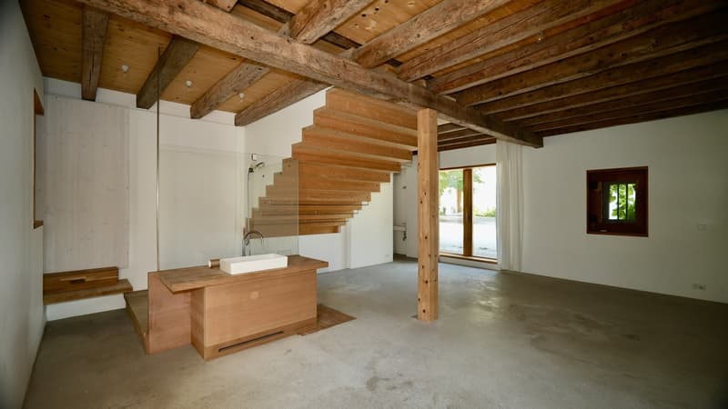 Chambre privative de 40 m² dans une colocation d'exception de deux maisons à Chigny (près de Morges) (4)