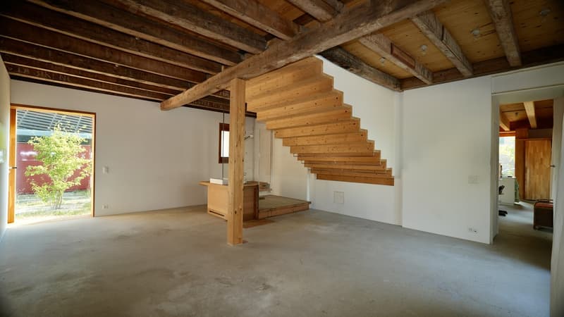 Chambre privative de 40 m² dans une colocation d'exception de deux maisons à Chigny (près de Morges) (1)