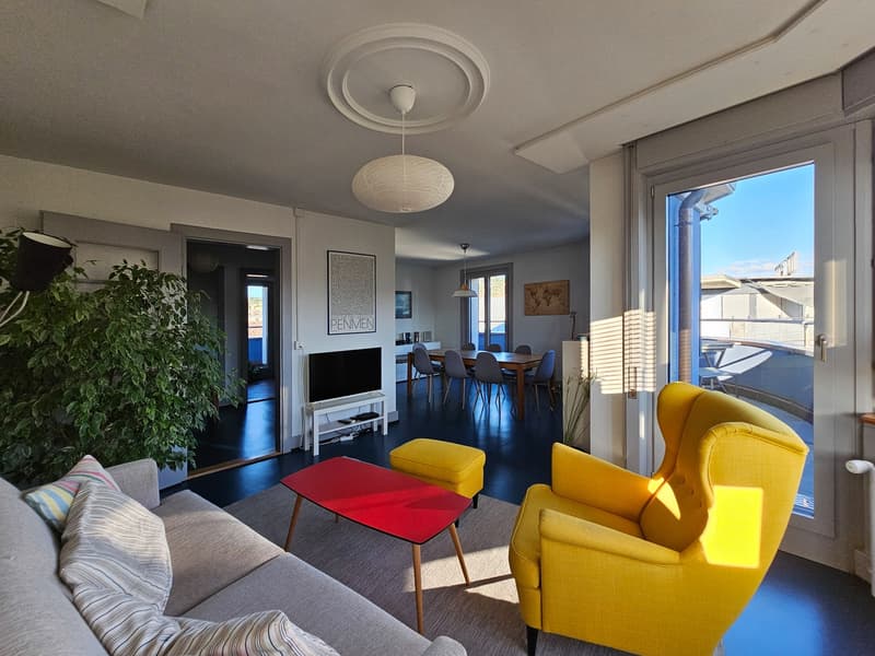 13.8 m2 Zimmer in 118 m2 Maisonette mit Blick auf den Uetliberg, Kreis 5, CHF 1'450 (4)