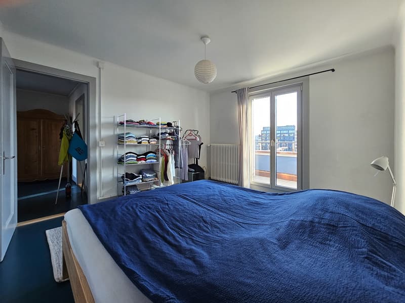 13.8 m2 Zimmer in 118 m2 Maisonette mit Blick auf den Uetliberg, Kreis 5, CHF 1'450 (1)