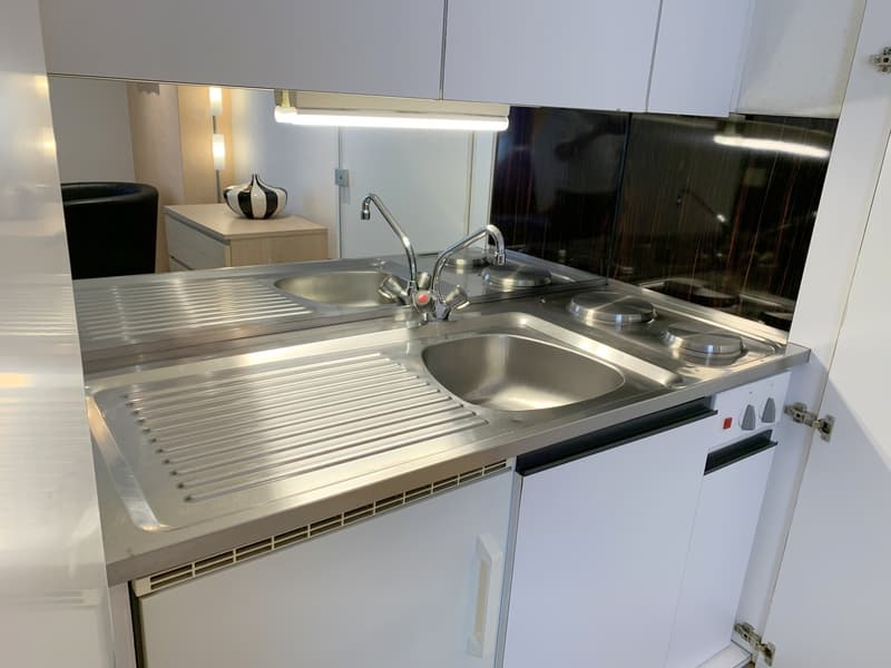 Stilvoll Möblierte 1-Zimmerwohnung an bester Lage im Zentrum der Stadt St.Gallen (8)