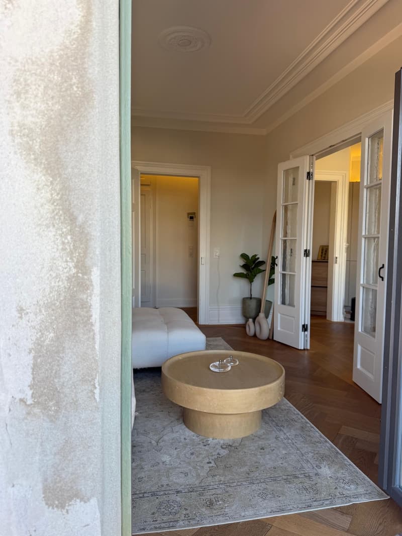 Schöne 3-Zimmer-Altbauwohnung in Zürich Kreis 6 - per sofort/ nach Vereinbarung. (7)