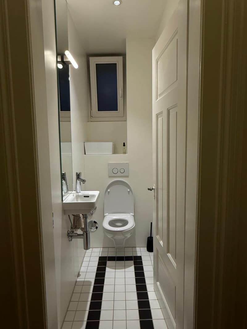 Schöne 3-Zimmer-Altbauwohnung in Zürich Kreis 6 - per sofort/ nach Vereinbarung. (11)