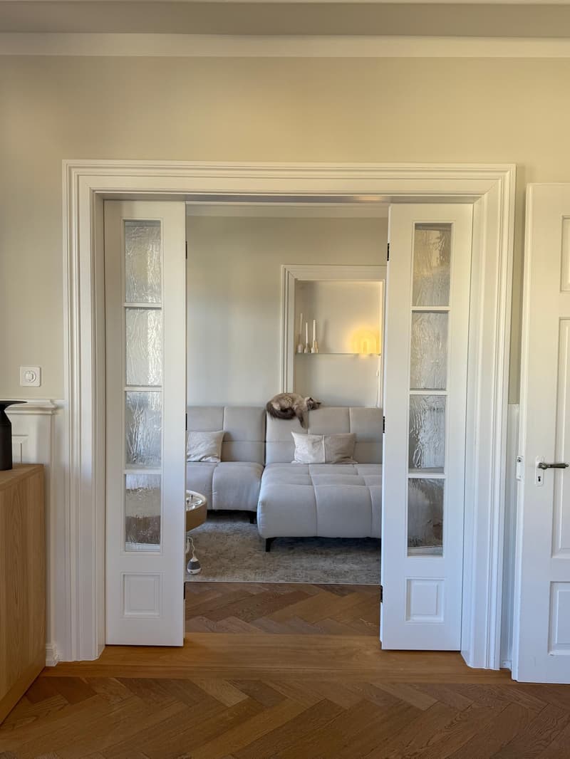 Schöne 3-Zimmer-Altbauwohnung in Zürich Kreis 6 - per sofort/ nach Vereinbarung. (2)