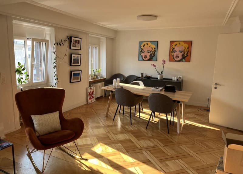 Central, bright and modern apartment (Kreis 1) (1)