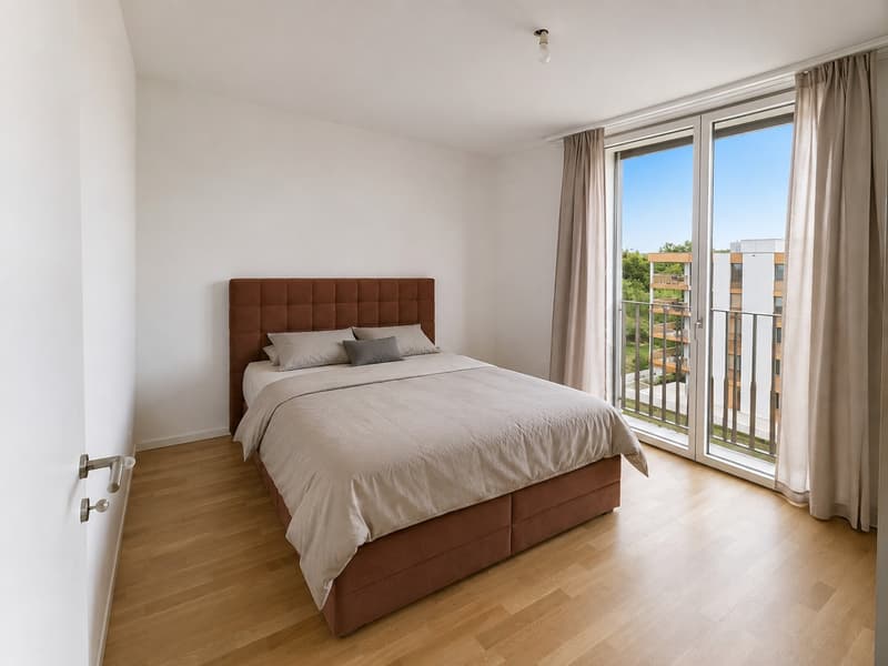 Appartement moderne de 2.5 pièces avec grand balcon à Marly (2)