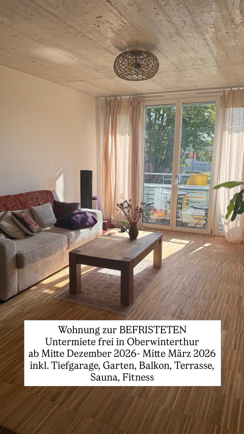 Wohnung zur BEFRISTETEN Untermiete frei (1)