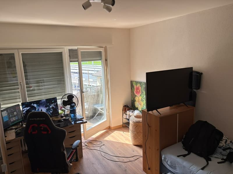 Helles WG-Zimmer mit Balkonzugang  unkomplizierte 3er-WG (5)