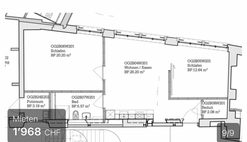 3.5 Zimmer Wohnung Altstadt (4)