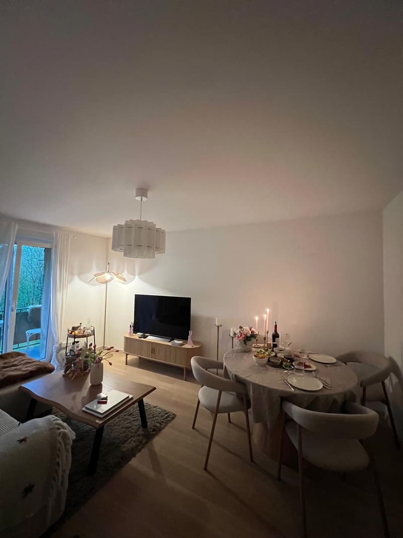 Gemütliche 2.5-Zimmer-Wohnung mit Balkon in nähe Stadt (3)