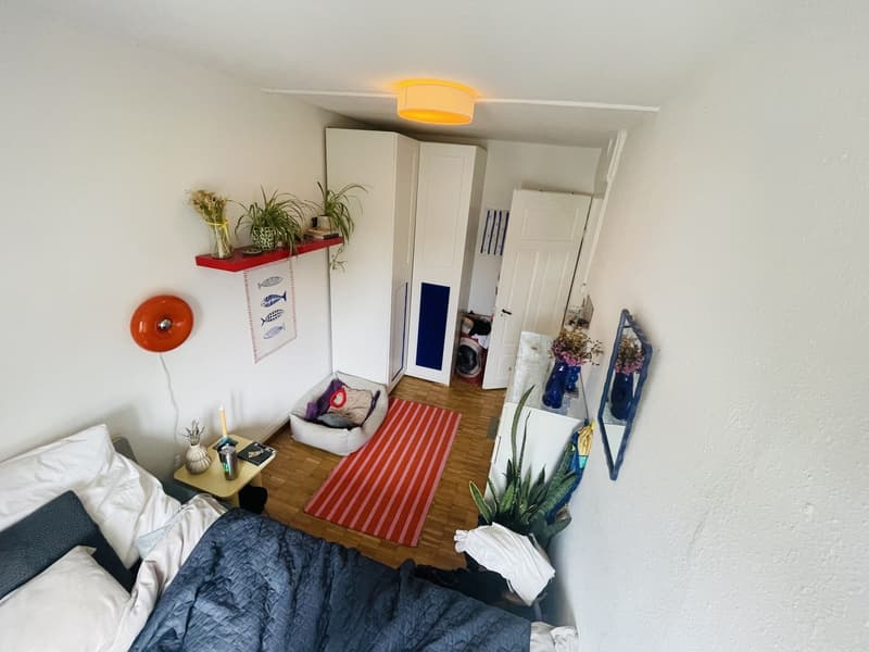 WG-Zimmer (11qm) in 2 Stöcker Wohnung mit privater Dachterrasse (2)