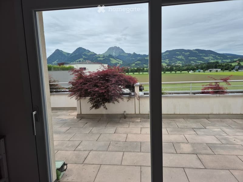 grand 3.5 pièces (110m2 + pièce bonus) - très grande terrasse et vue sur le Moléson (3)