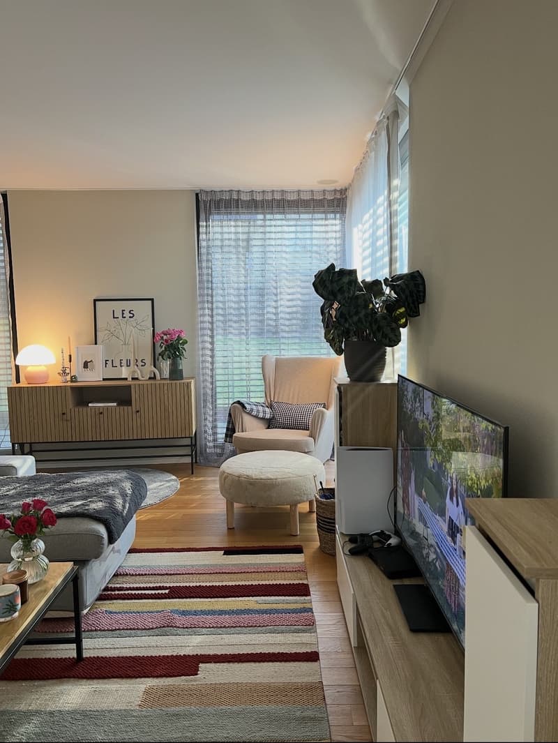 1.5 Zimmer Wohnung Hochwertige 1.5-Zimmerwohnung mit Garten (3)