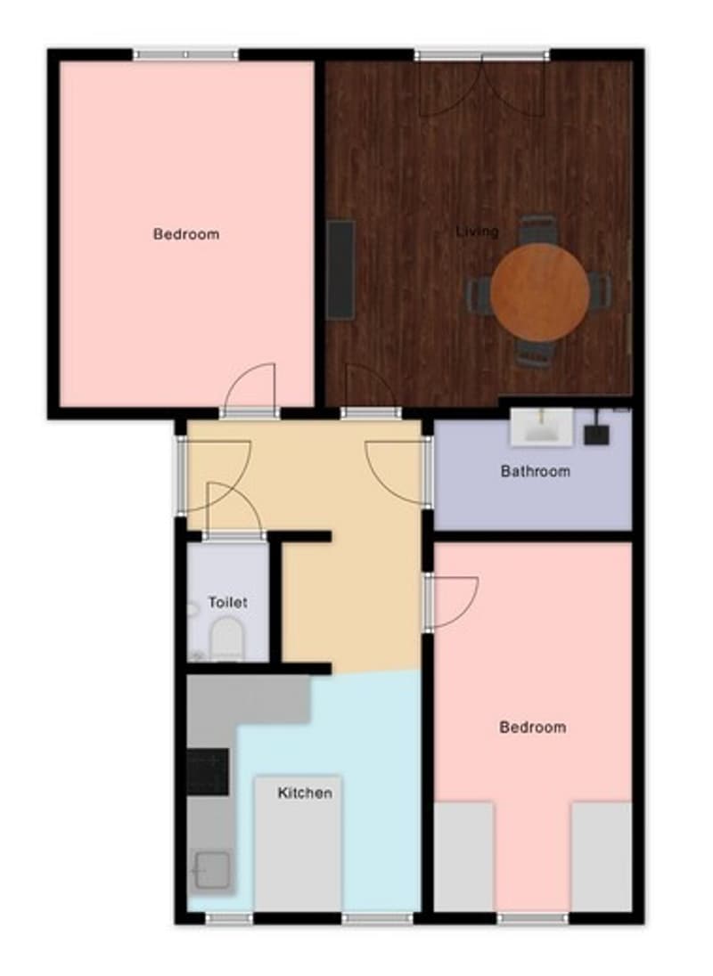Helle 3-Zimmer-Wohnung (68m²) in einer tollen Nachbarschaft, nahe der Limmat (6)