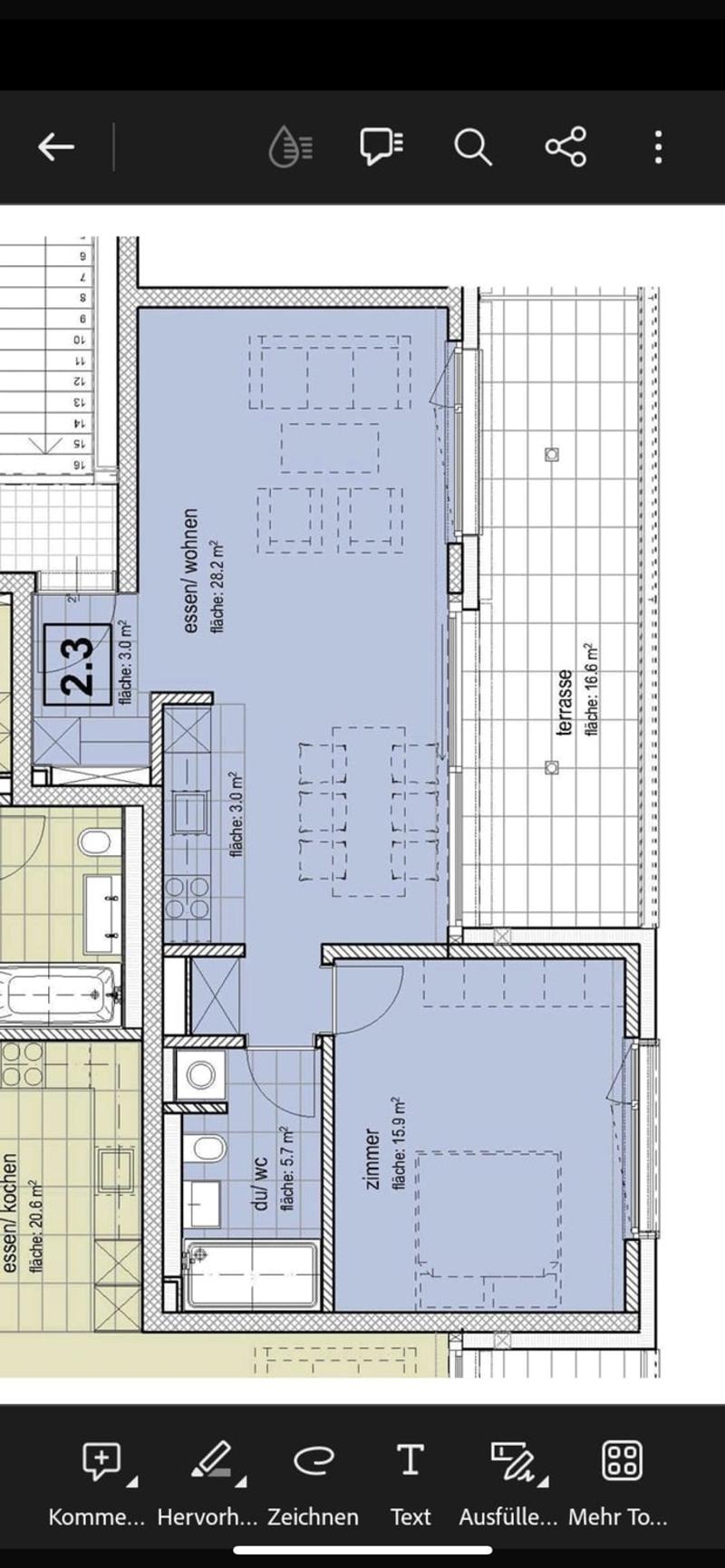 Sonnige 2.5 Zimmer-Attikawohnung in 8008, Zürich - Einzug nur am 1. Oktober 2026 und nicht später! (12)