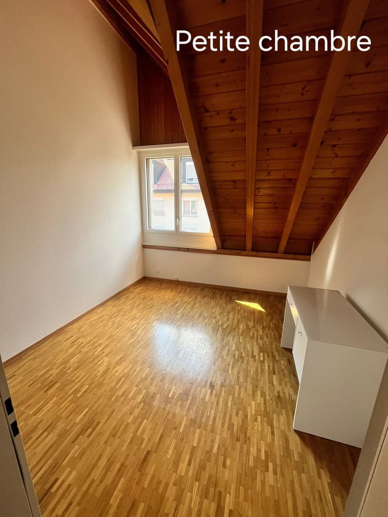 URGENT  Grande chambre (44 m²) + Petite chambre (12 m²) dans colocation à 4 - Gland proche gare ! (5)