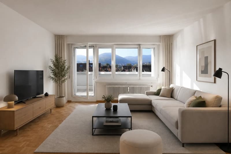 3.5-Zimmer-Wohnung mit Balkon an ruhiger Lage in Pratteln (3)