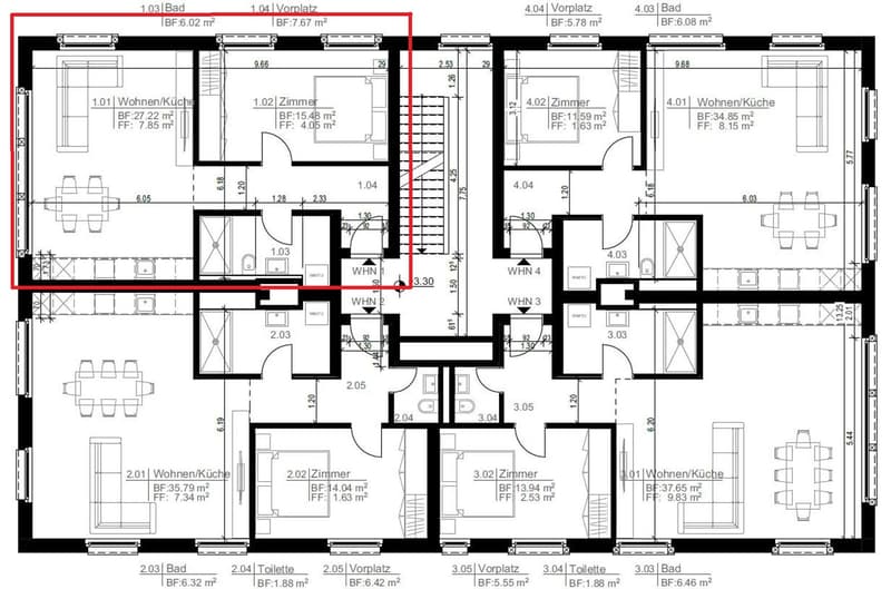 Gemütliche 2.5 Zimmerwohnung im Herzen von Buchs (7)