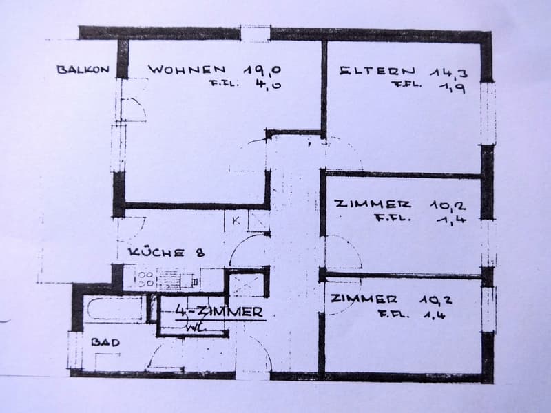 4-Zimmer Wohnung an ruhiger Lage in Aadorf (6)