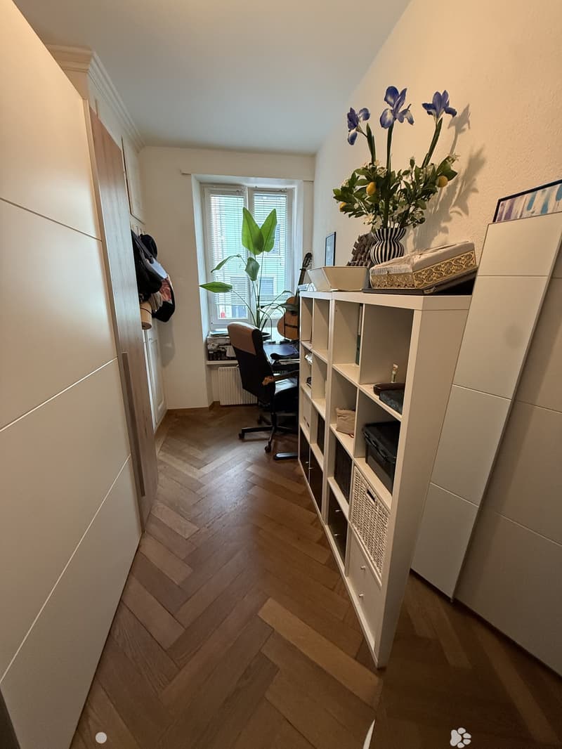 Befristete, möblierte 3-Zimmer-Gartenwohnung im Erdgeschoss, Biel/Bienne (3)