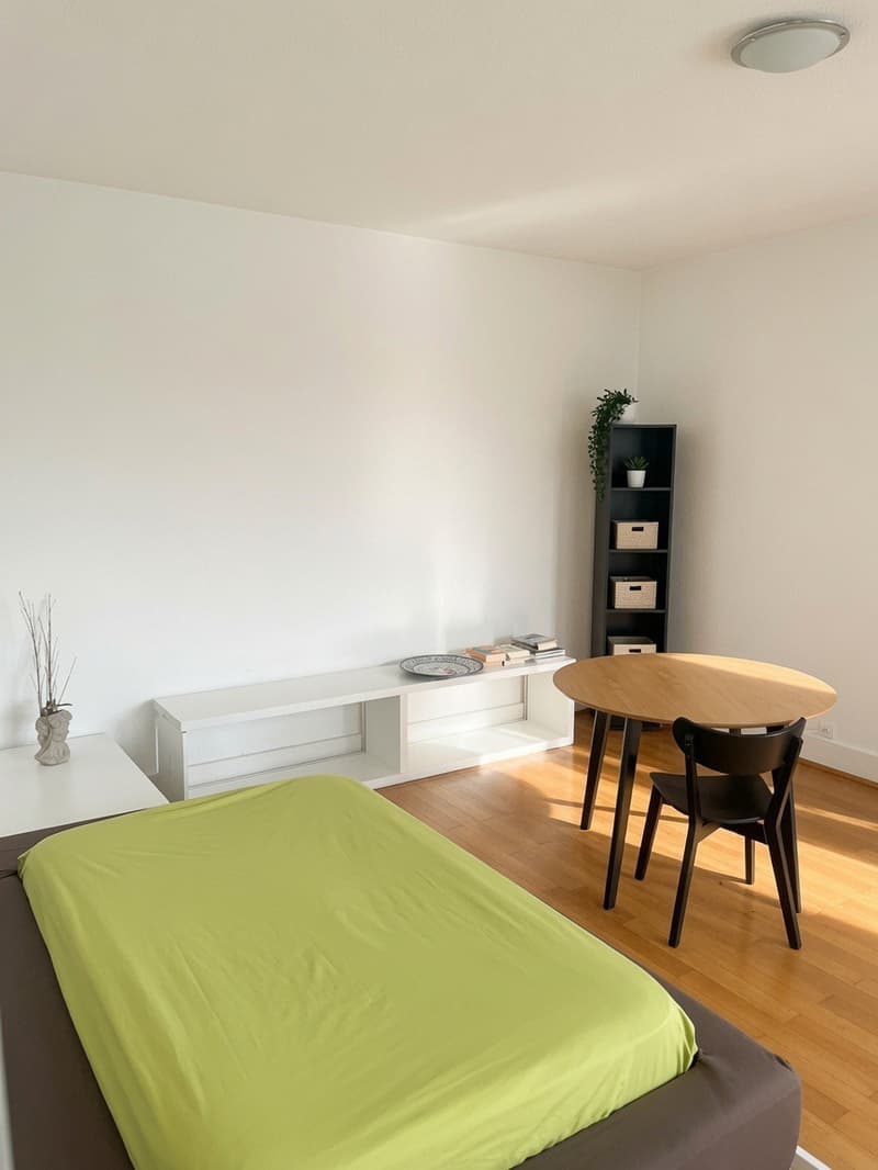 Modernes, möbliertes WG-Zimmer mit Dachterrasse & Top-Lage 3 Min. zum Bahnhof (1)