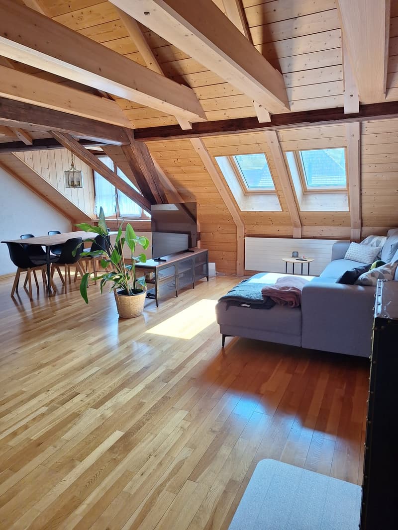 Nachmieter/in gesucht charmante 3.5-Zimmer-Dachwohnung (7)