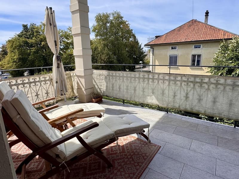 Gedeckte Terrasse