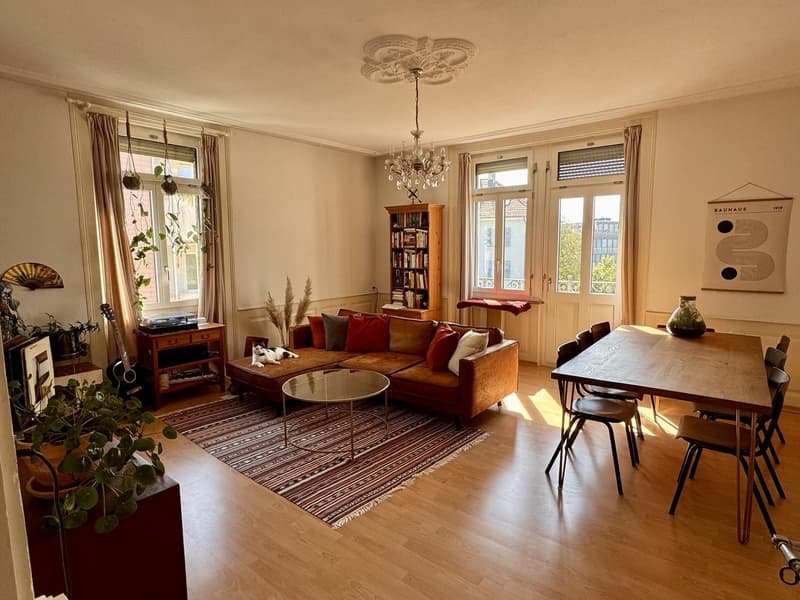 Gemeinsames Wohnzimmer