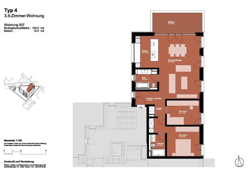 Moderne und helle 3.5-Zimmerwohnung (7)