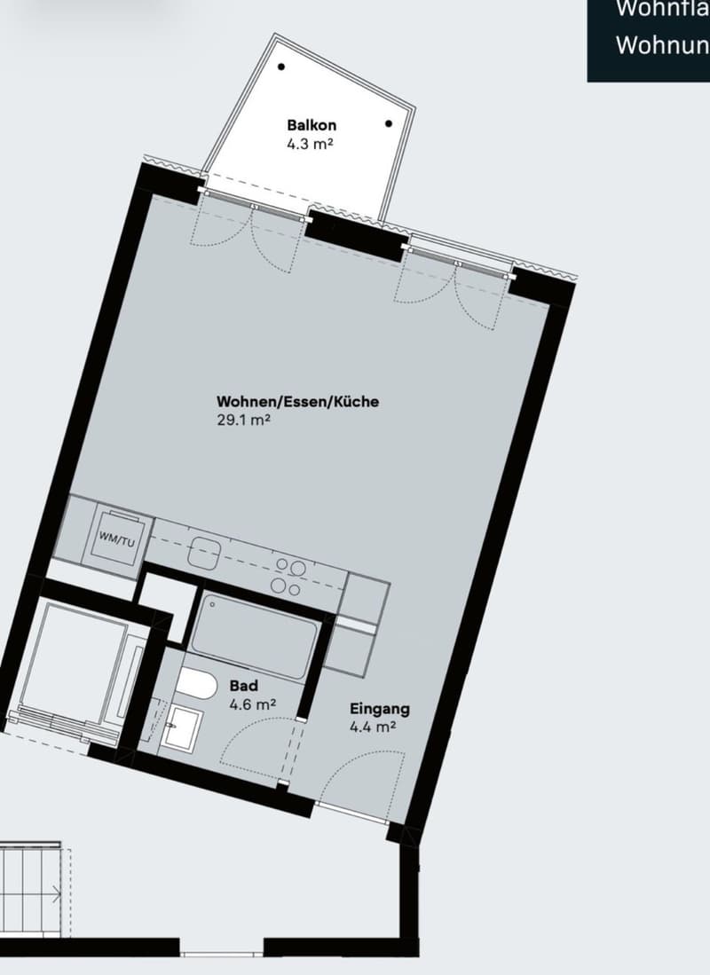 Dein neues Zuhause in Wipkingen  hell, ruhig & modern (3)