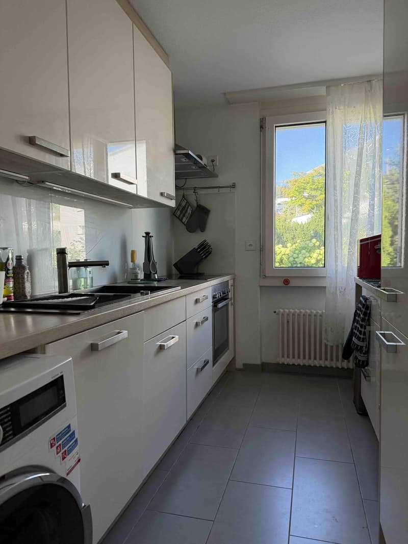 Attikawohnung mit 180 Grad toller See- und Fernsicht in die Berge in Oberrieden - 4.5 Zimmer (5)