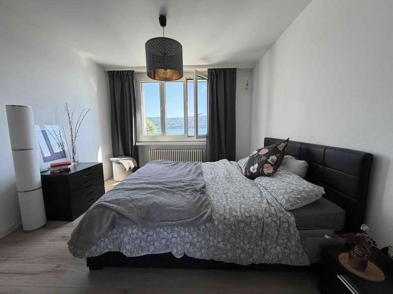 Attikawohnung mit 180 Grad toller See- und Fernsicht in die Berge in Oberrieden - 4.5 Zimmer (4)