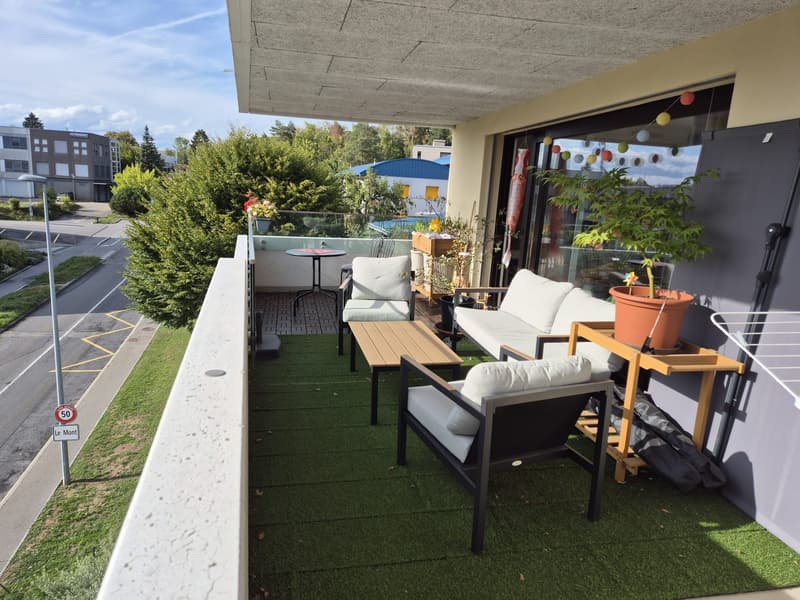 Superbe 2.5 pièces à Lausanne avec grand balcon (2)