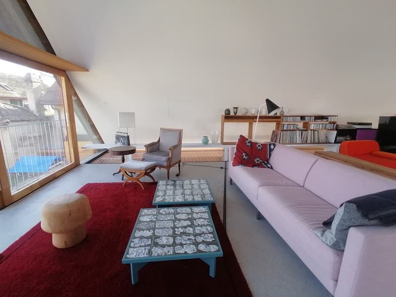 Chambre privative de 40 m² dans une colocation d'exception de deux maisons à Chigny sur Morges (9)