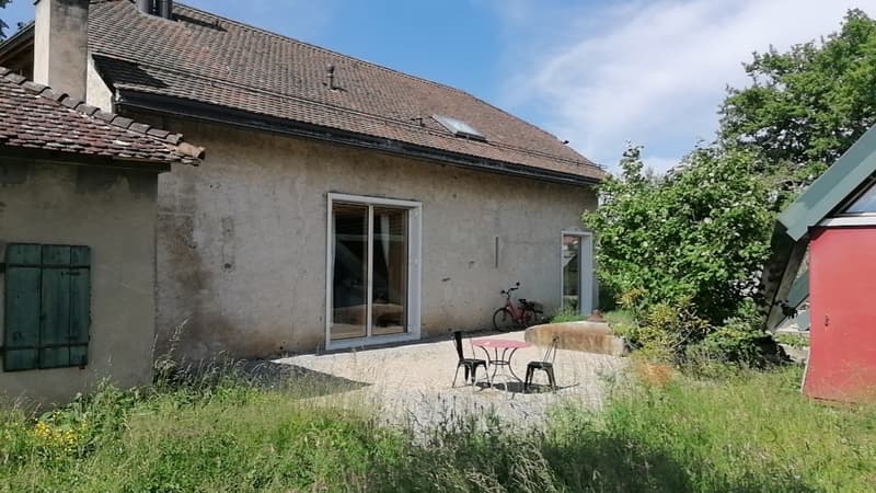 Chambre privative de 40 m² dans une colocation d'exception de deux maisons à Chigny sur Morges (10)