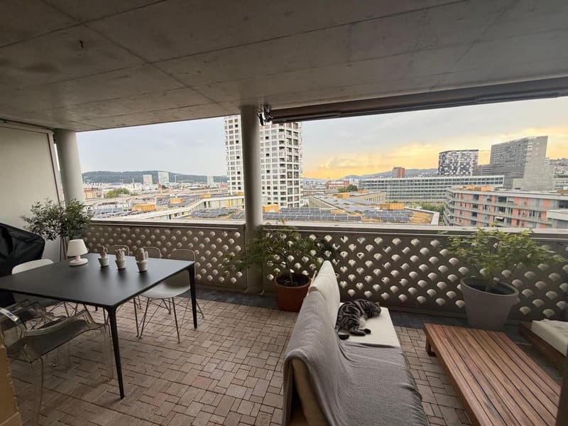 Private Room in a modern 130 m² Apartment in trendy Zurich West (6)
