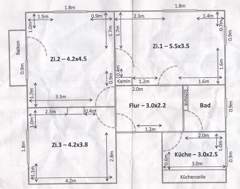 3 Zimmer Altbau Wohnung mit schöner Aussicht (9)