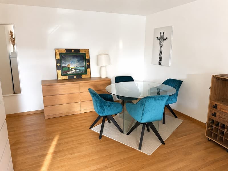 2.5-Zi-Wohnung, grosser Balkon, ruhige Lage Erlenbach (Fussweg Bahnhof Winkel 7 Min.) (4)